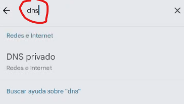 busqueda de dns